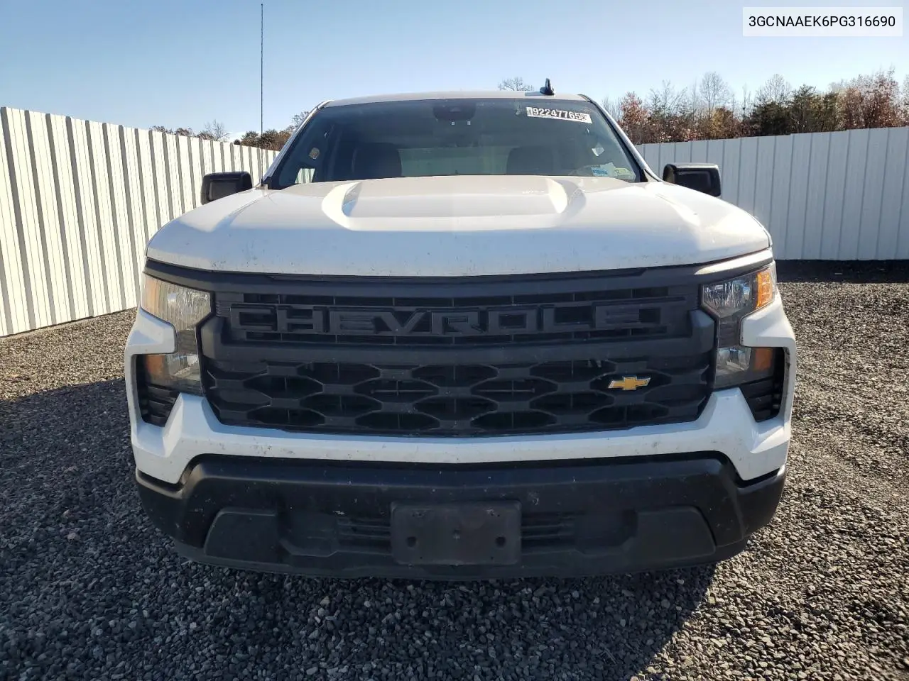 3GCNAAEK6PG316690 2023 Chevrolet Silverado C1500