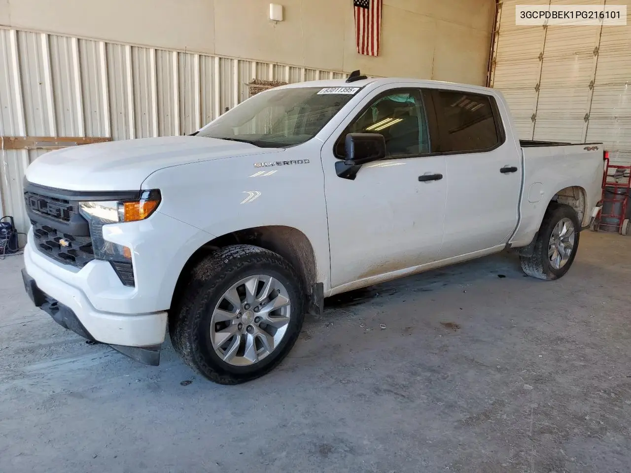 3GCPDBEK1PG216101 2023 Chevrolet Silverado K1500 Custom