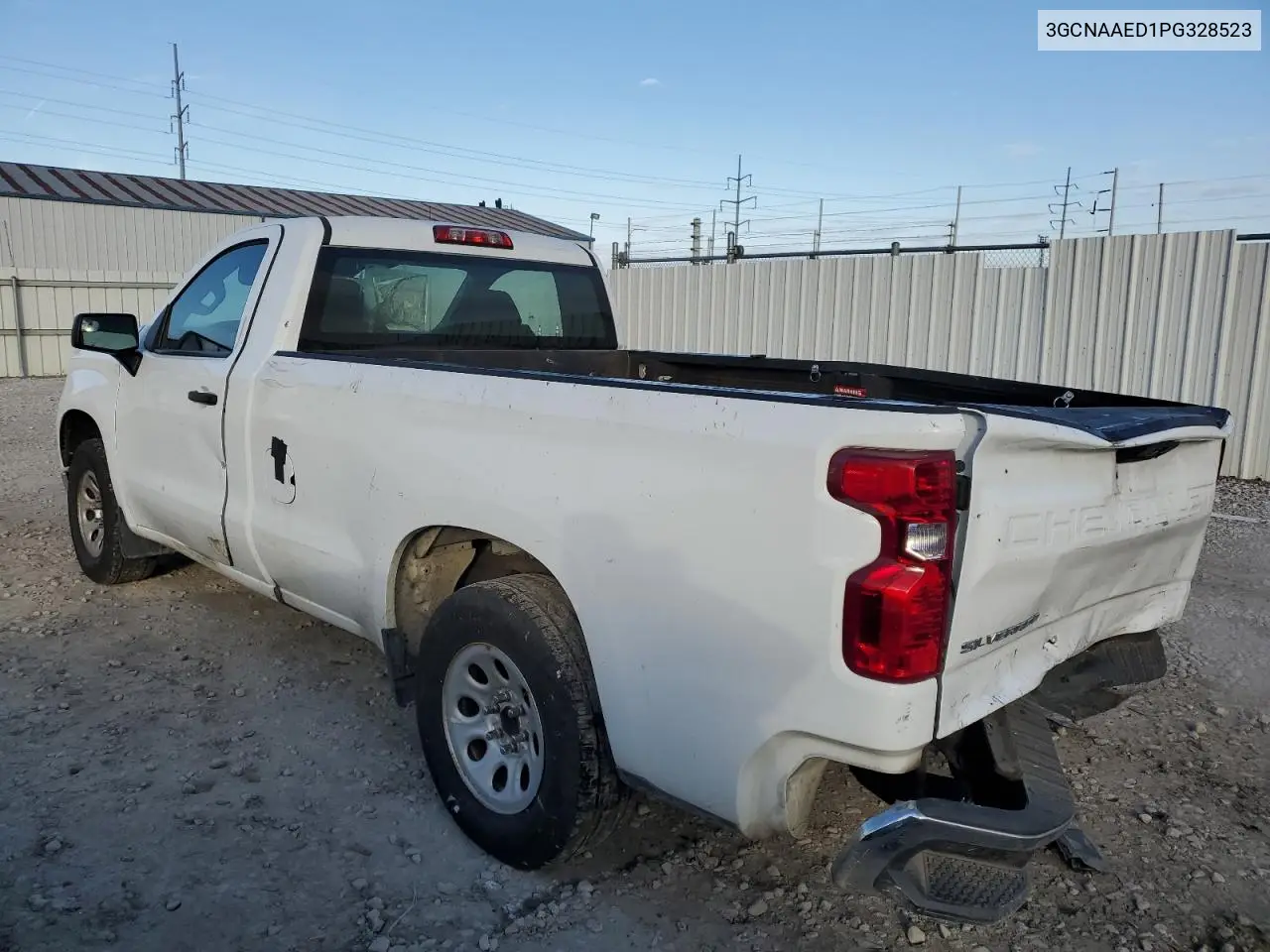 3GCNAAED1PG328523 2023 Chevrolet Silverado C1500