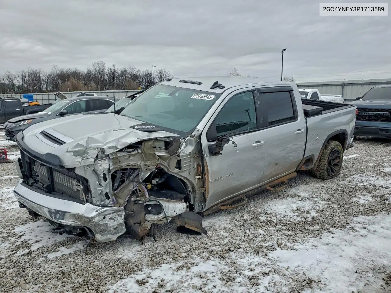 2GC4YNEY3P1713589 2023 Chevrolet Silverado K2500 Heavy Duty Lt