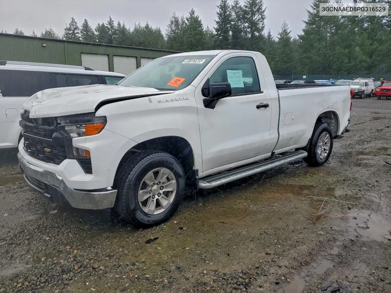 3GCNAAED8PG316529 2023 Chevrolet Silverado C1500