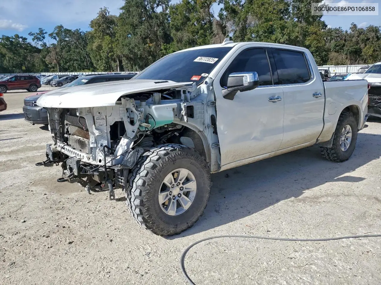 3GCUDGE86PG106858 2023 Chevrolet Silverado K1500 Ltz