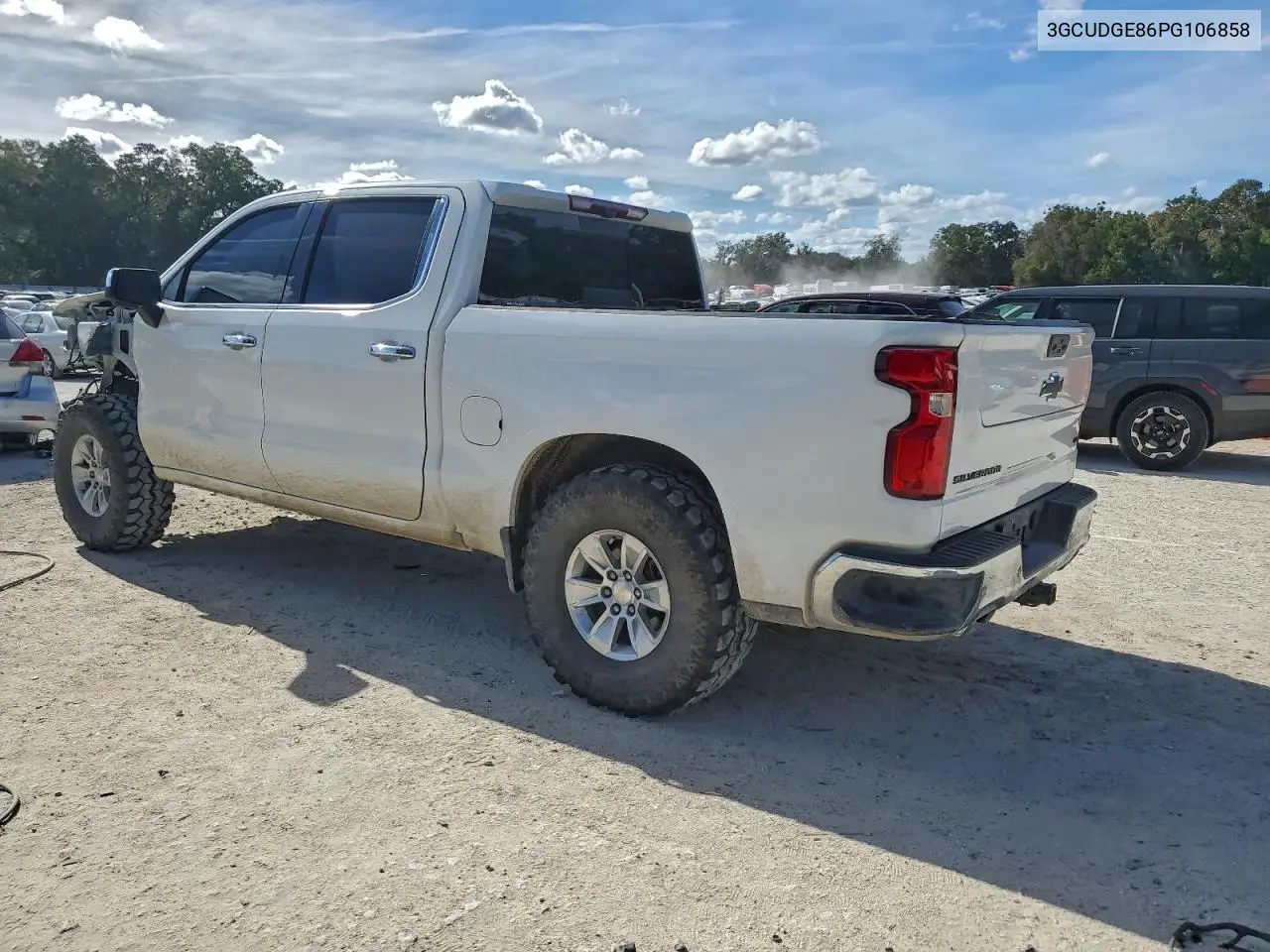 3GCUDGE86PG106858 2023 Chevrolet Silverado K1500 Ltz