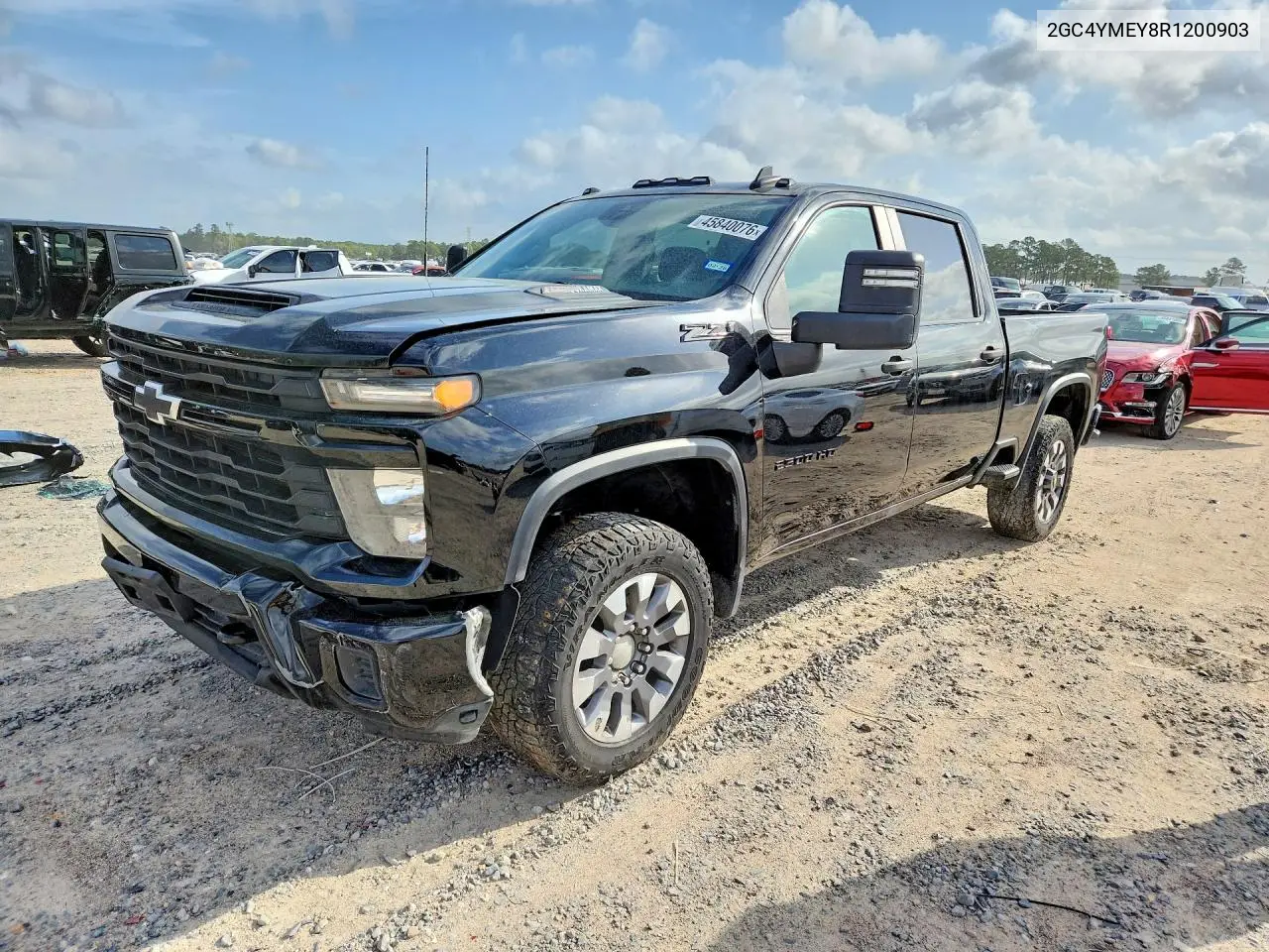 2GC4YMEY8R1200903 2024 Chevrolet Silverado K2500 Custom