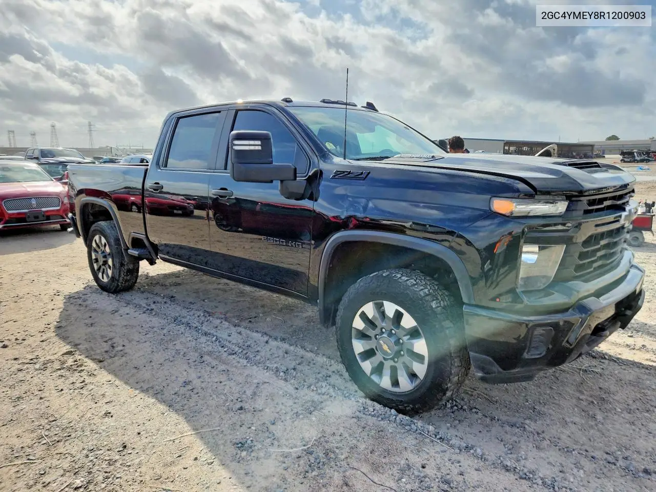 2GC4YMEY8R1200903 2024 Chevrolet Silverado K2500 Custom