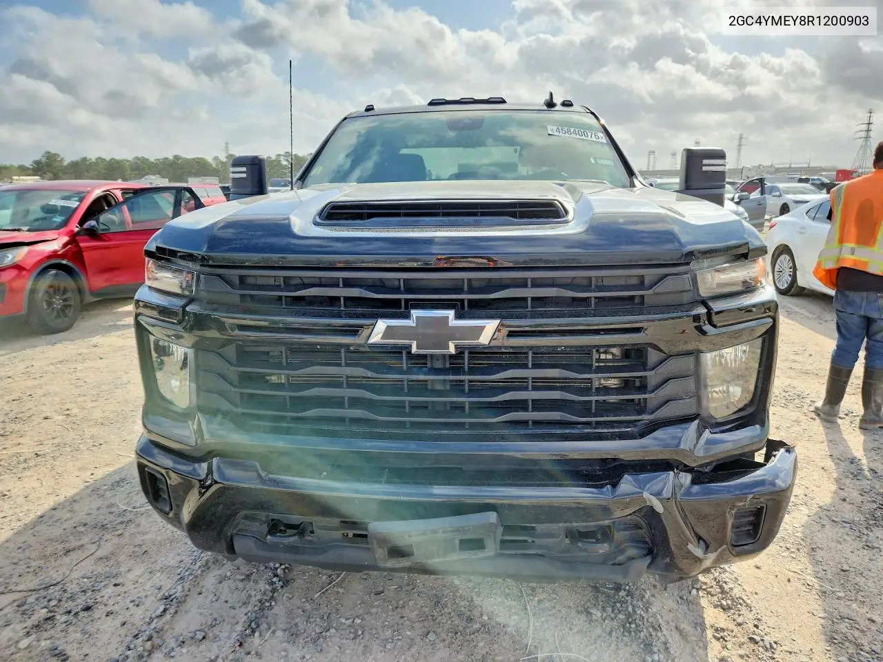 2GC4YMEY8R1200903 2024 Chevrolet Silverado K2500 Custom