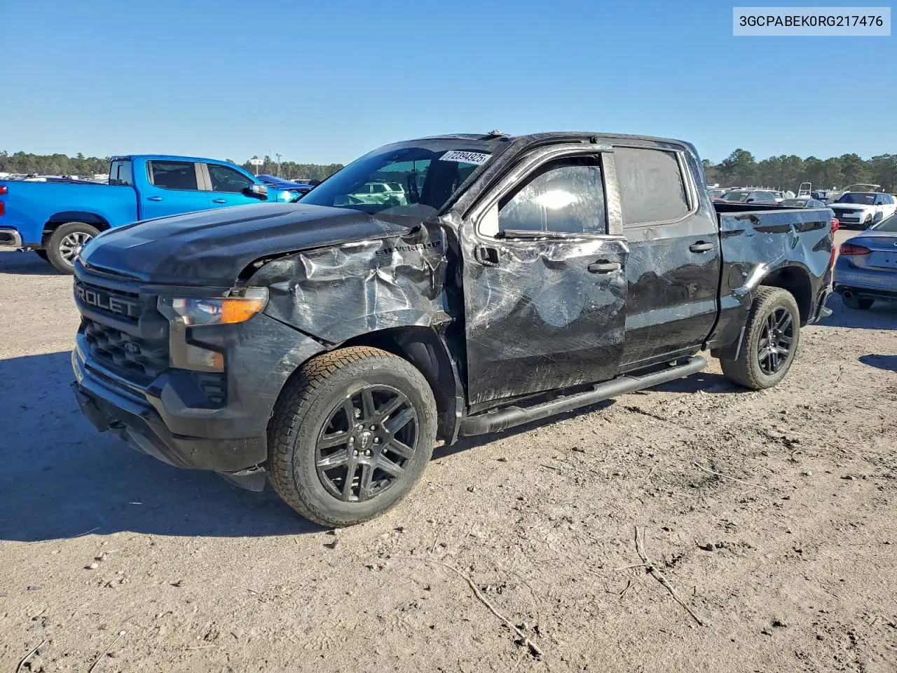 3GCPABEK0RG217476 2024 Chevrolet Silverado C1500 Custom