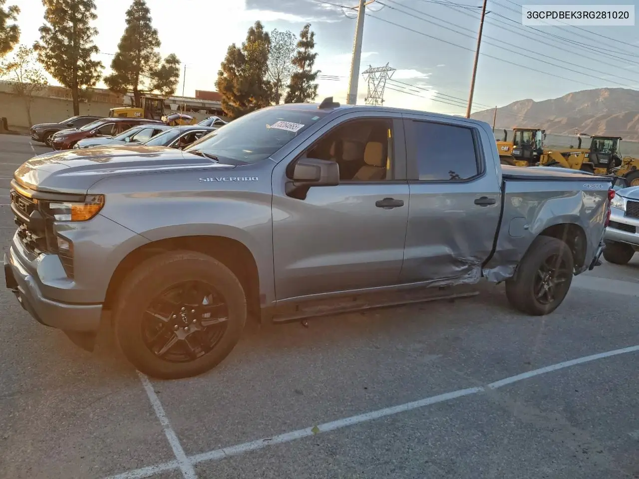 3GCPDBEK3RG281020 2024 Chevrolet Silverado K1500 Custom