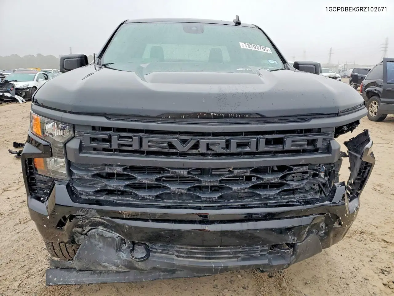 1GCPDBEK5RZ102671 2024 Chevrolet Silverado K1500 Custom