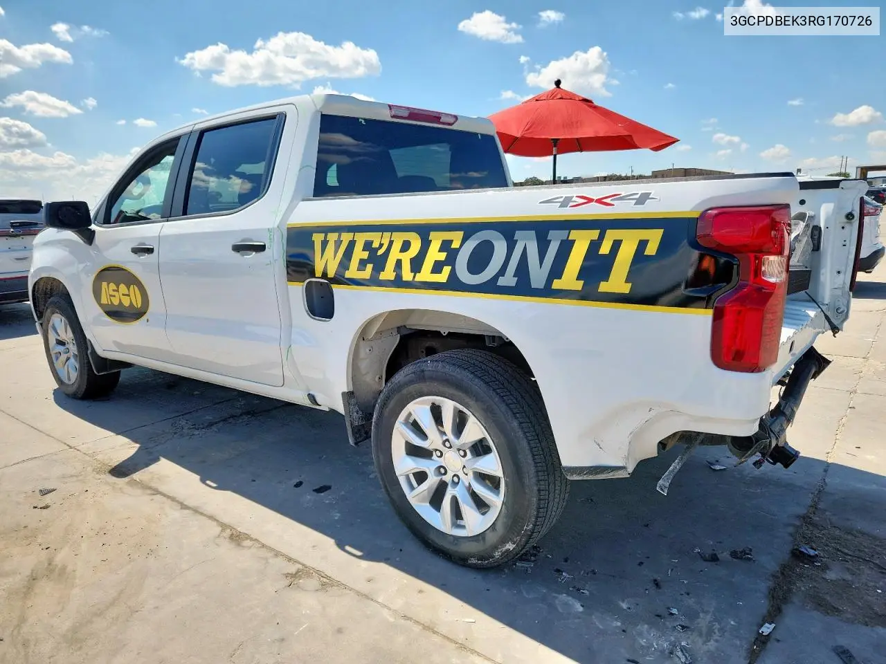 3GCPDBEK3RG170726 2024 Chevrolet Silverado K1500 Custom