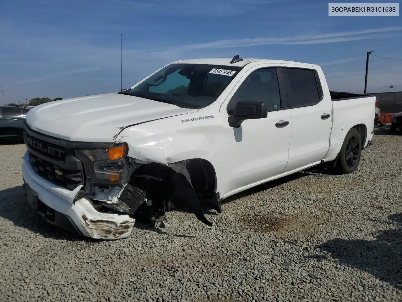 3GCPABEK1RG101638 2024 Chevrolet Silverado C1500 Custom
