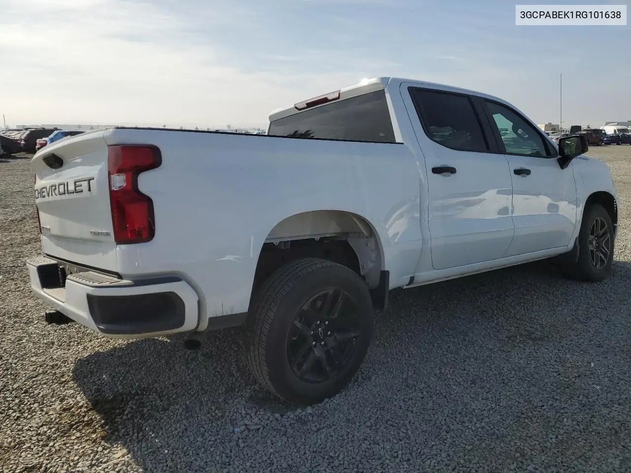 3GCPABEK1RG101638 2024 Chevrolet Silverado C1500 Custom