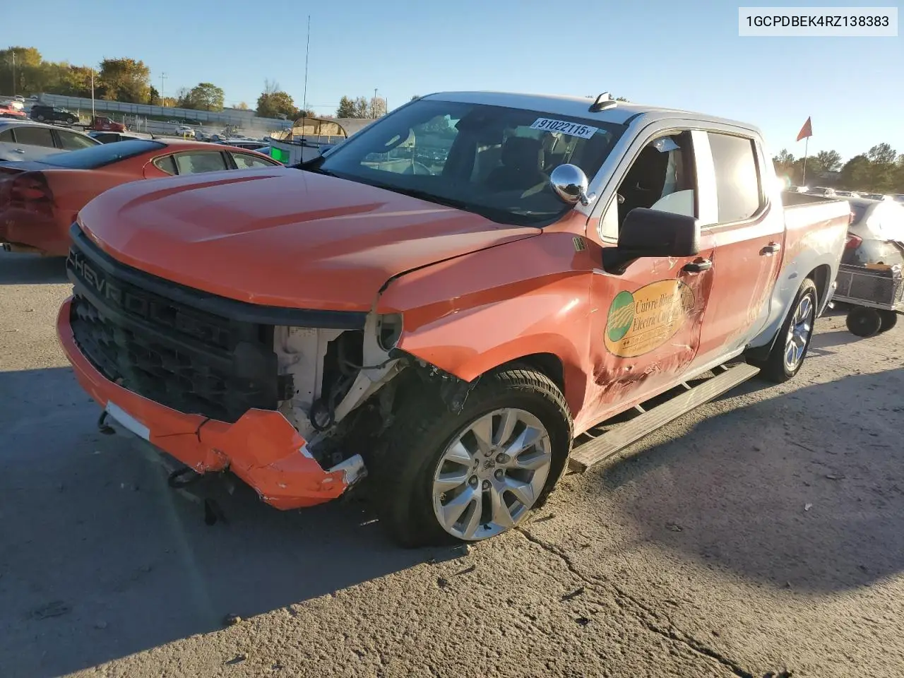 1GCPDBEK4RZ138383 2024 Chevrolet Silverado K1500 Custom