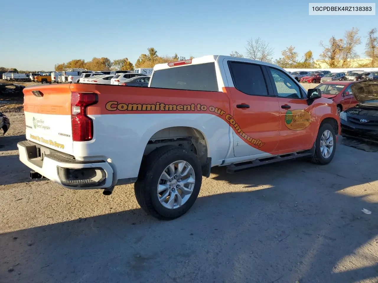1GCPDBEK4RZ138383 2024 Chevrolet Silverado K1500 Custom