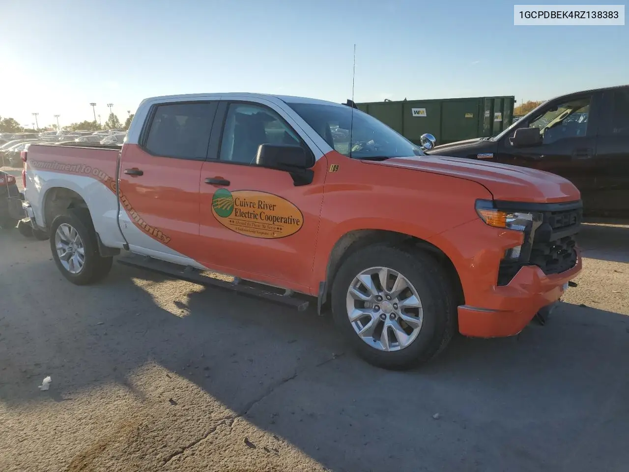1GCPDBEK4RZ138383 2024 Chevrolet Silverado K1500 Custom