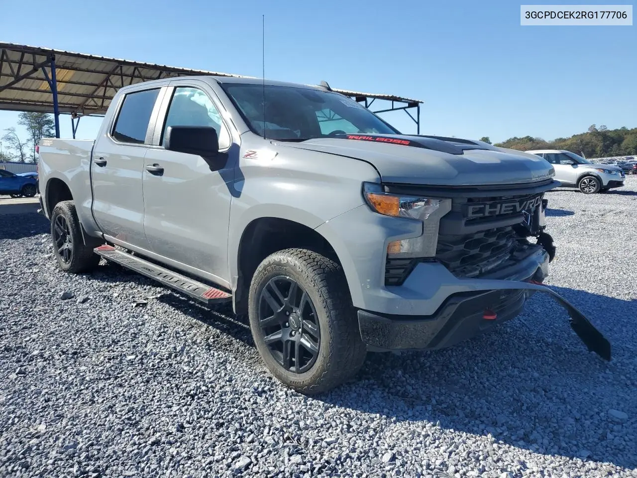 3GCPDCEK2RG177706 2024 Chevrolet Silverado K1500 Trail Boss Custom