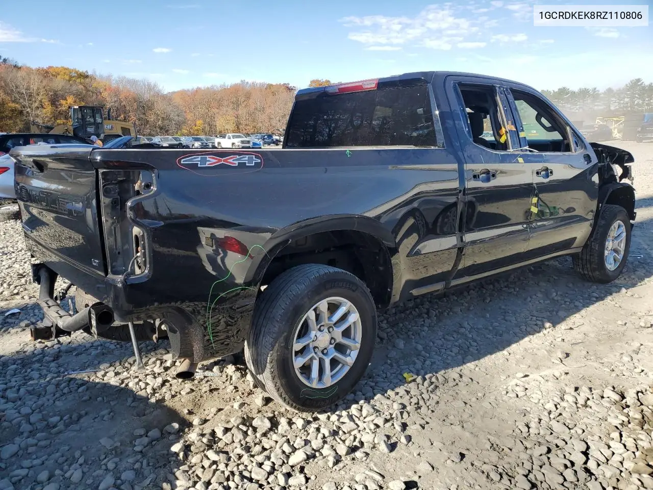 1GCRDKEK8RZ110806 2024 Chevrolet Silverado K1500 Lt-L