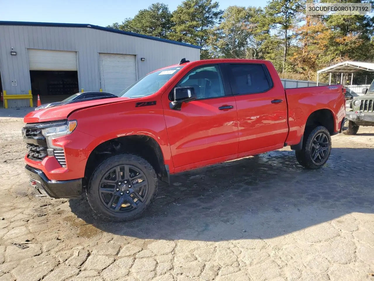 3GCUDFED0RG177192 2024 Chevrolet Silverado K1500 Lt Trail Boss