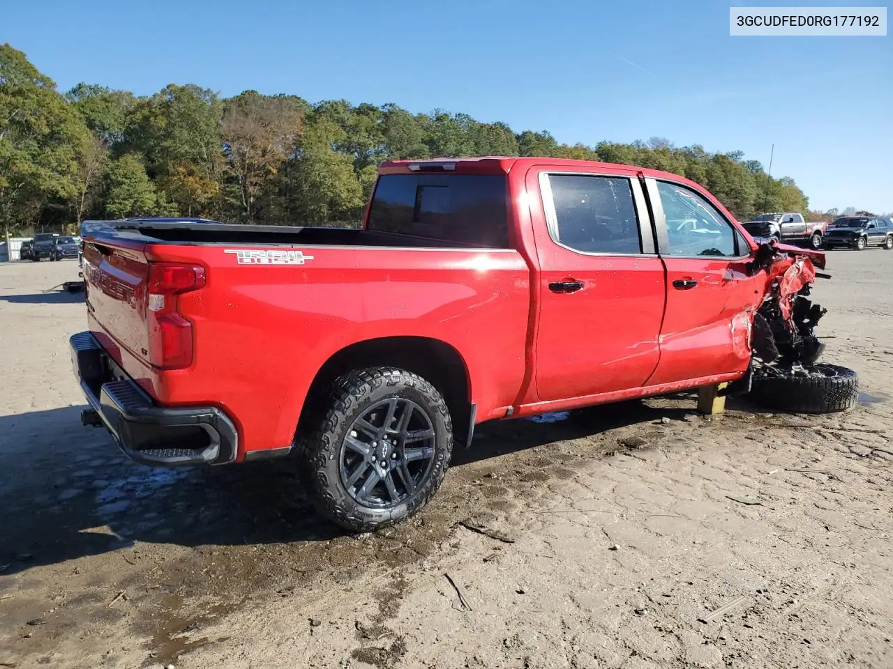 3GCUDFED0RG177192 2024 Chevrolet Silverado K1500 Lt Trail Boss