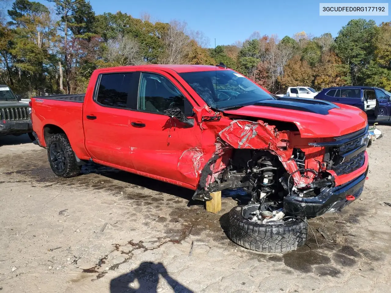 3GCUDFED0RG177192 2024 Chevrolet Silverado K1500 Lt Trail Boss