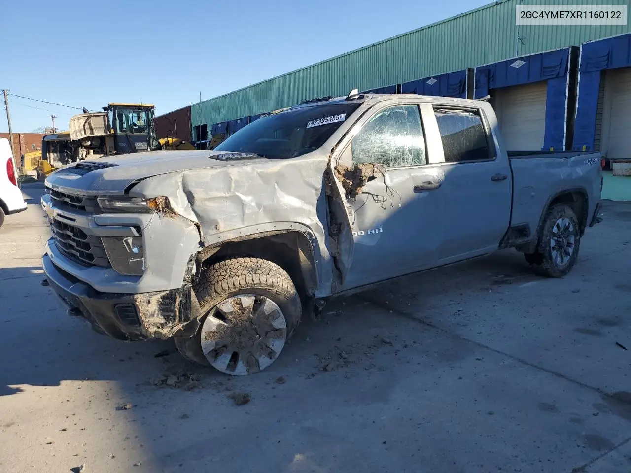 2GC4YME7XR1160122 2024 Chevrolet Silverado K2500 Custom