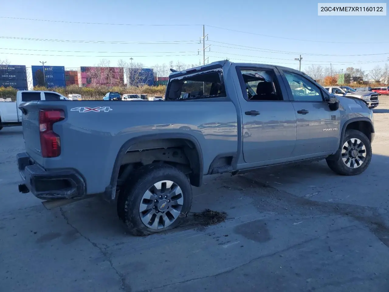 2GC4YME7XR1160122 2024 Chevrolet Silverado K2500 Custom