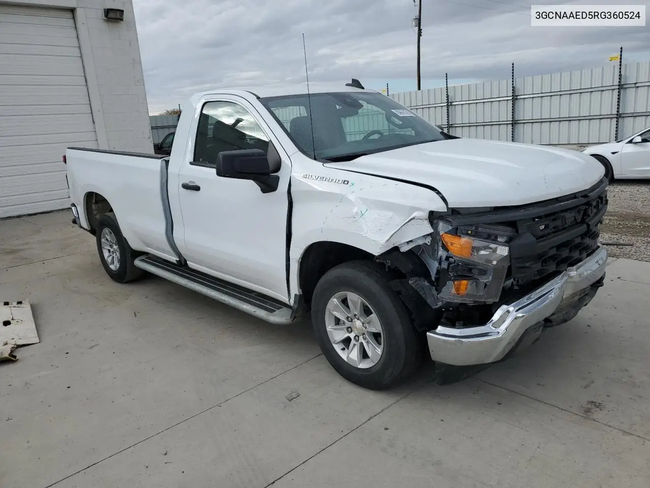 3GCNAAED5RG360524 2024 Chevrolet Silverado C1500