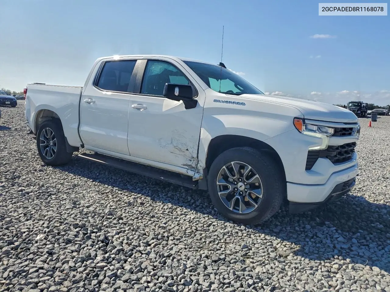 2GCPADED8R1168078 2024 Chevrolet Silverado C1500 Rst