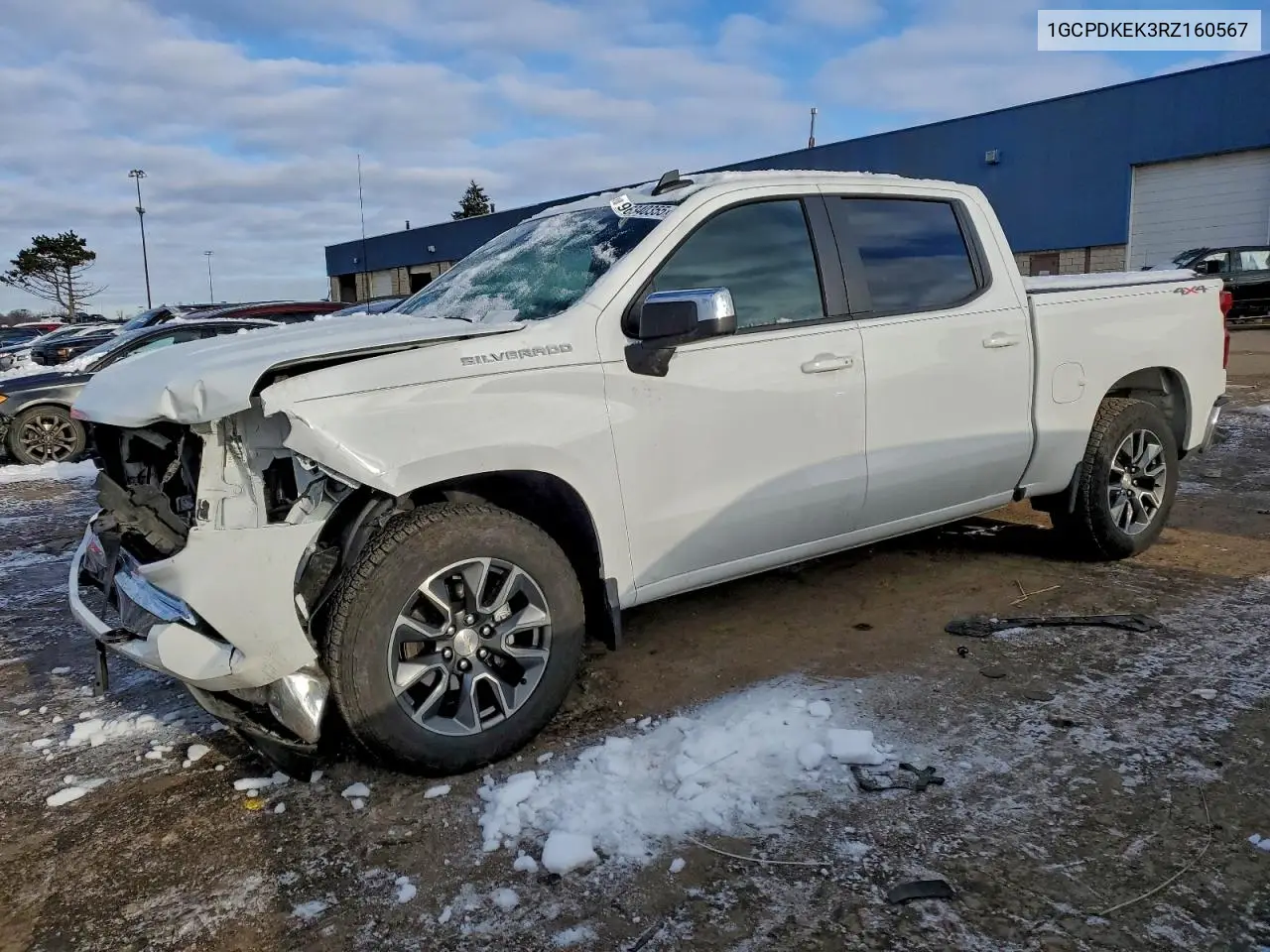 1GCPDKEK3RZ160567 2024 Chevrolet Silverado K1500 Lt-L
