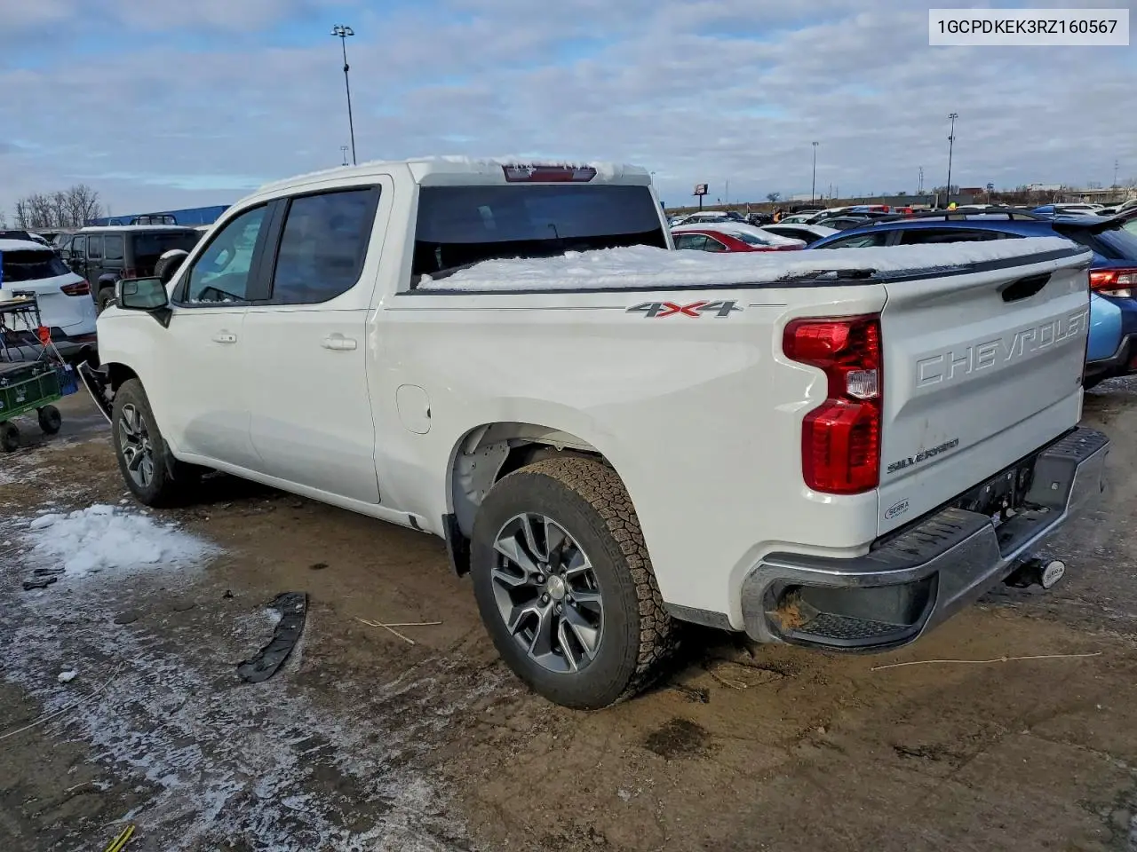 1GCPDKEK3RZ160567 2024 Chevrolet Silverado K1500 Lt-L