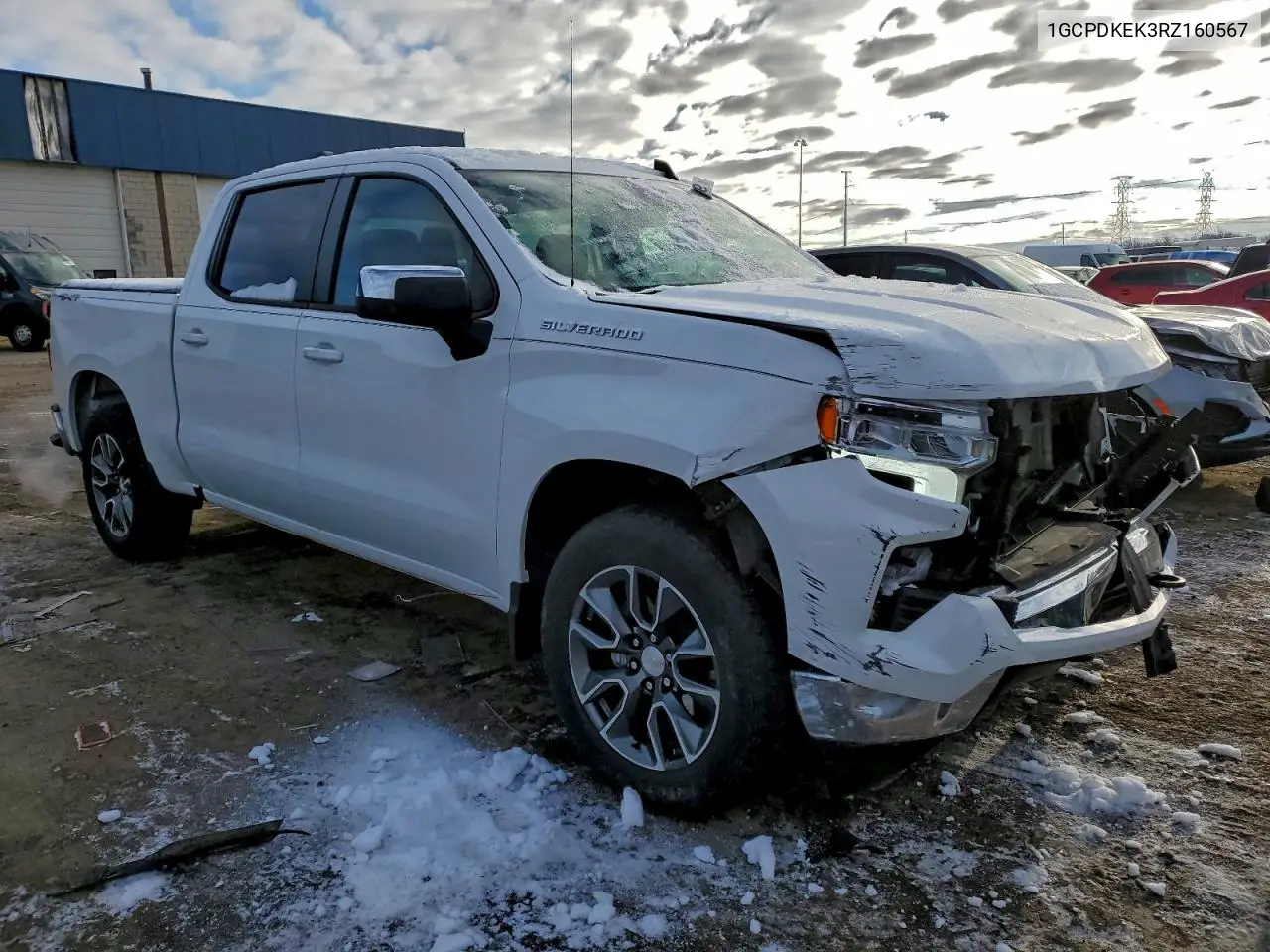 1GCPDKEK3RZ160567 2024 Chevrolet Silverado K1500 Lt-L