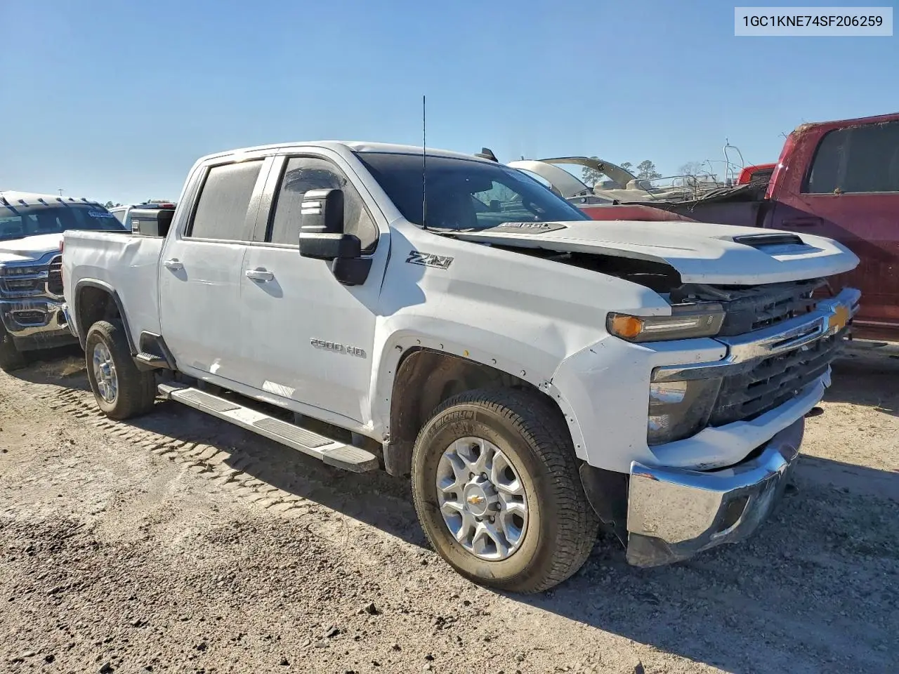 1GC1KNE74SF206259 2025 Chevrolet Silverado K2500 Heavy Duty Lt