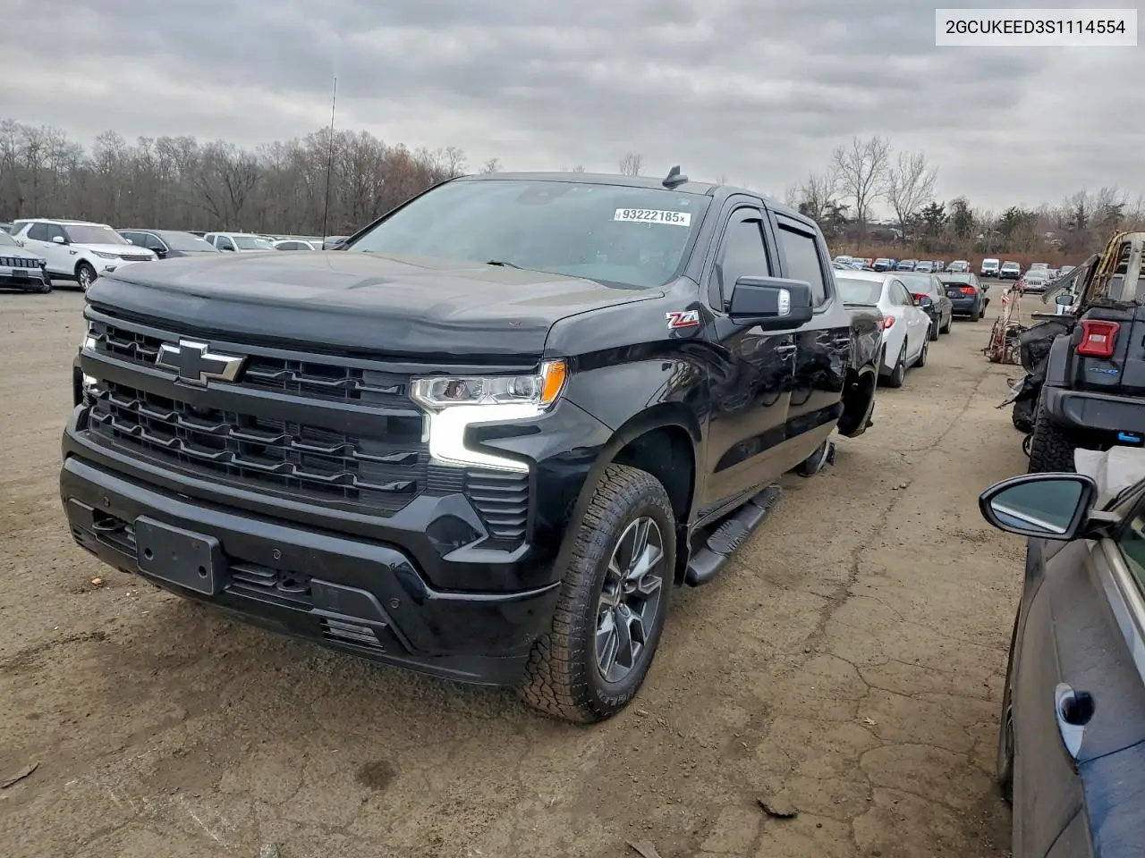 2GCUKEED3S1114554 2025 Chevrolet Silverado K1500 Rst