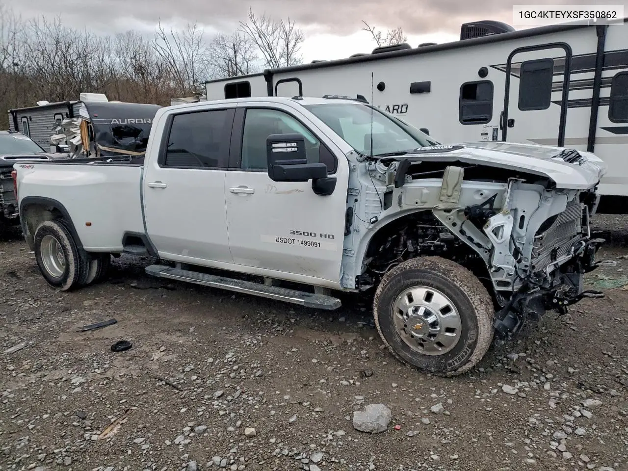 1GC4KTEYXSF350862 2025 Chevrolet Silverado K3500 Lt