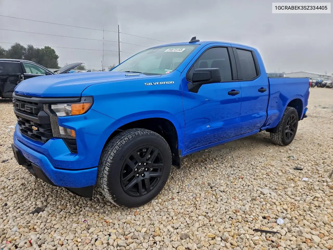 1GCRABEK3SZ334405 2025 Chevrolet Silverado C1500 Custom
