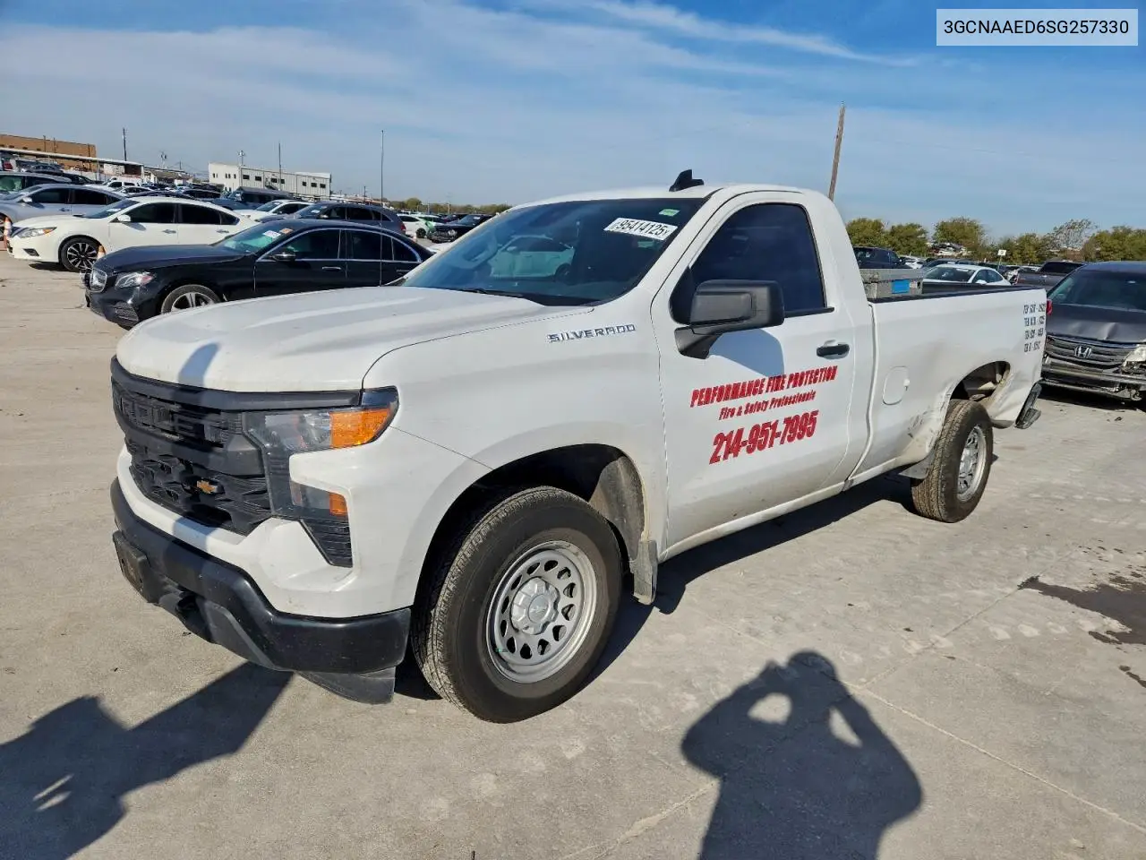 3GCNAAED6SG257330 2025 Chevrolet Silverado C1500
