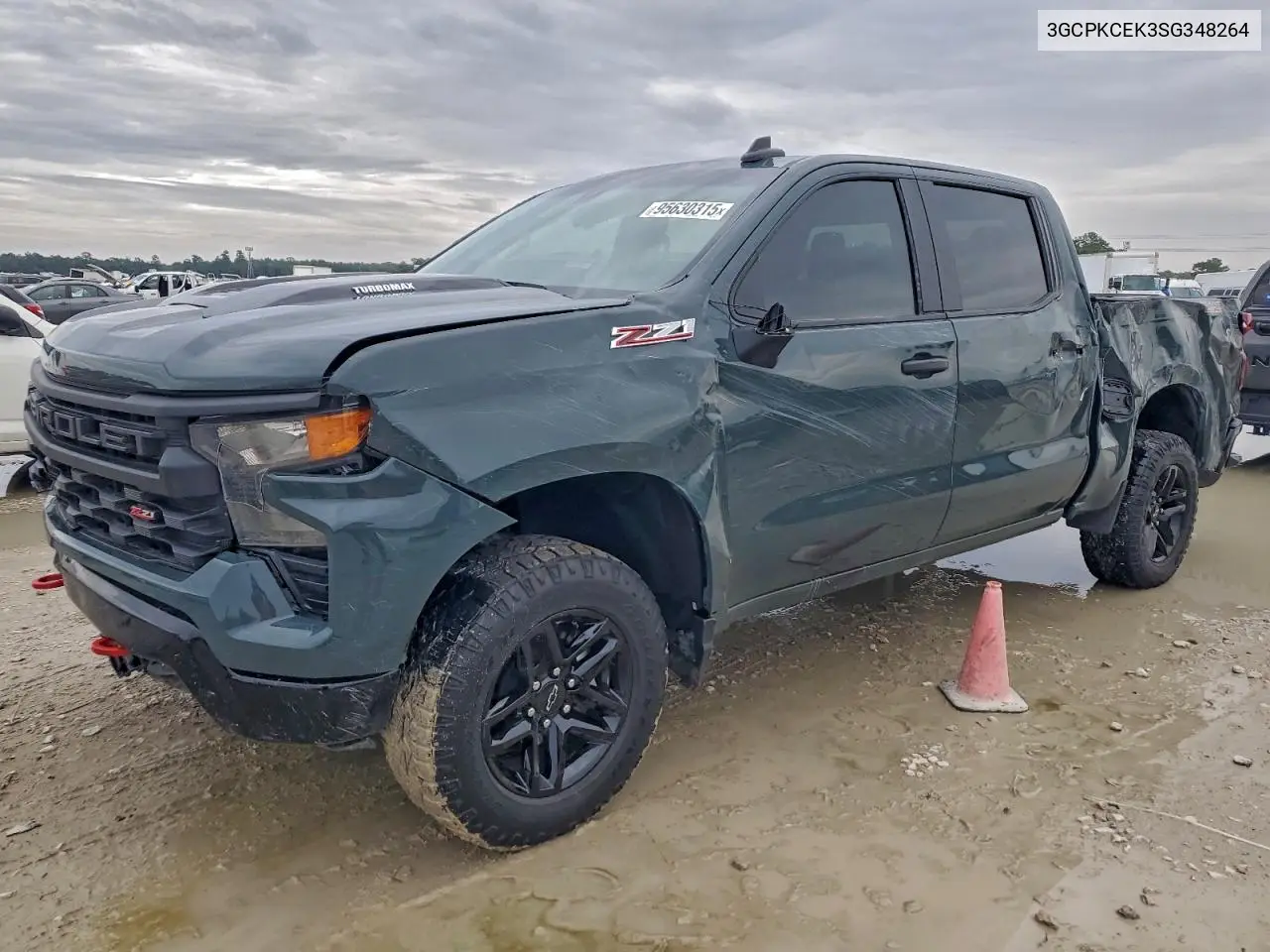 3GCPKCEK3SG348264 2025 Chevrolet Silverado K1500 Trail Boss Custom