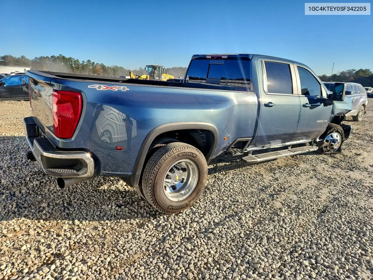 1GC4KTEY0SF342205 2025 Chevrolet Silverado K3500 Lt