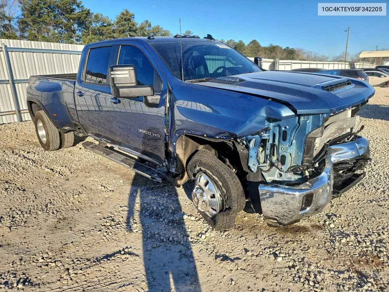 1GC4KTEY0SF342205 2025 Chevrolet Silverado K3500 Lt
