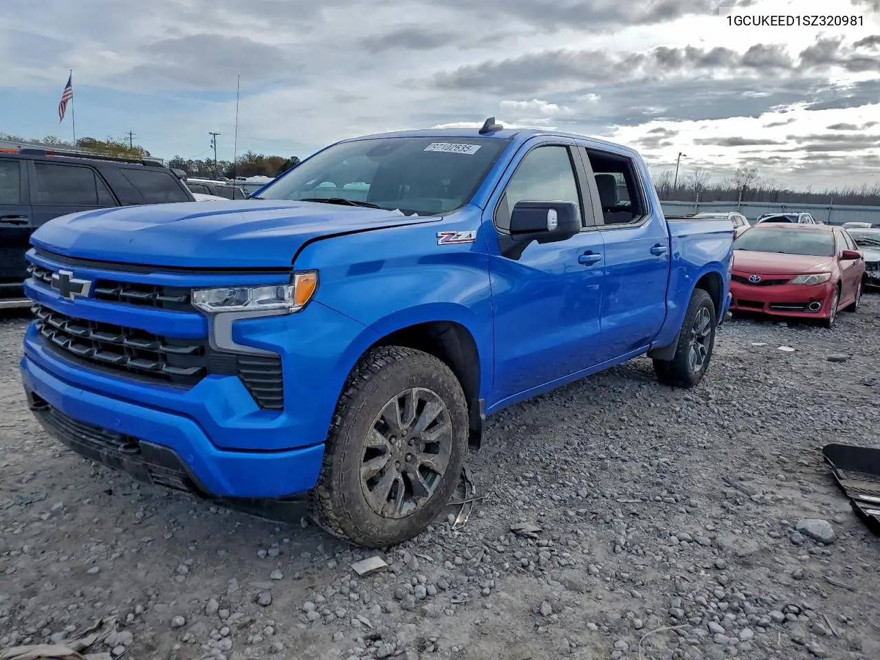 1GCUKEED1SZ320981 2025 Chevrolet Silverado K1500 Rst