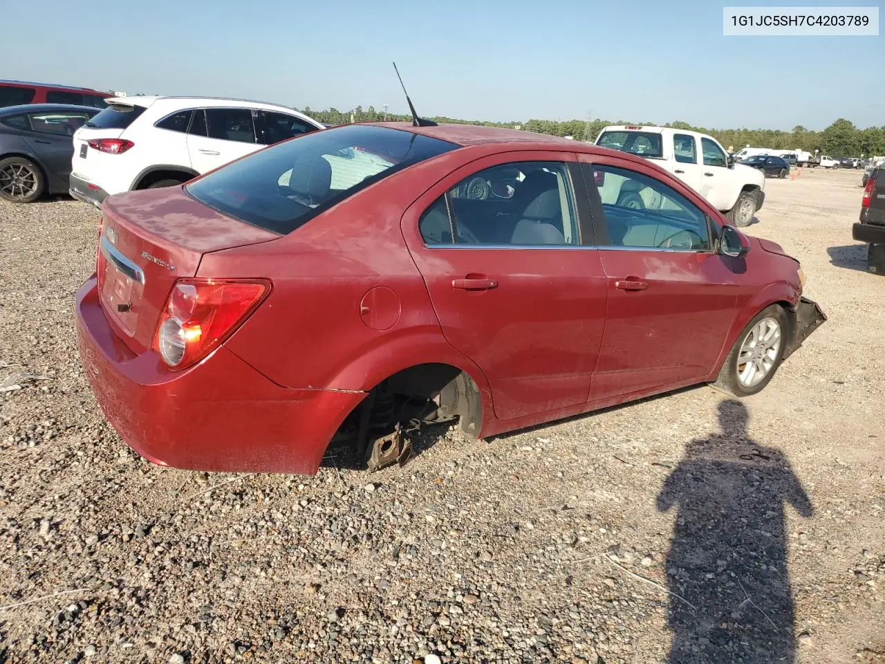 1G1JC5SH7C4203789 2012 Chevrolet Sonic Lt