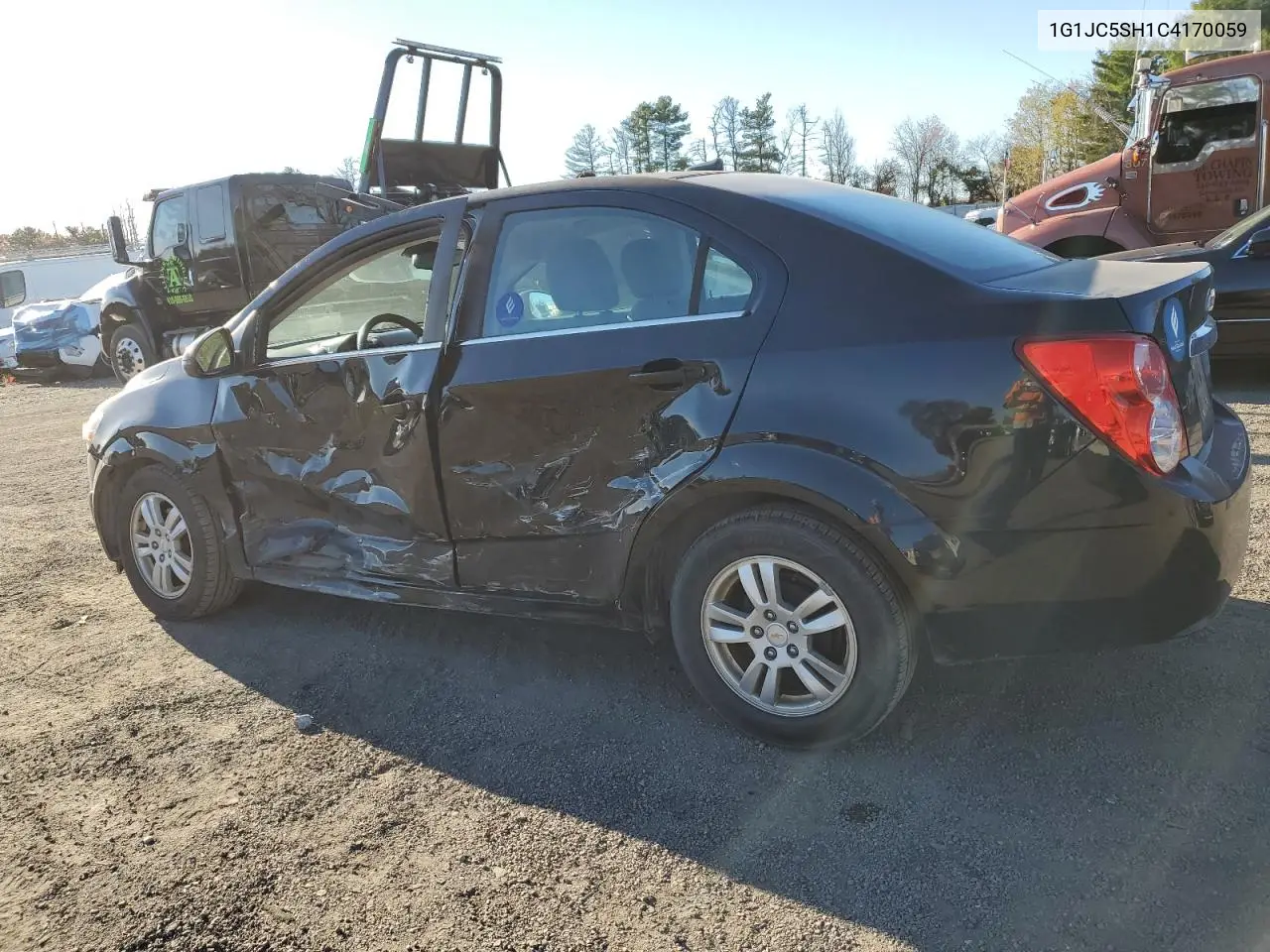 1G1JC5SH1C4170059 2012 Chevrolet Sonic Lt