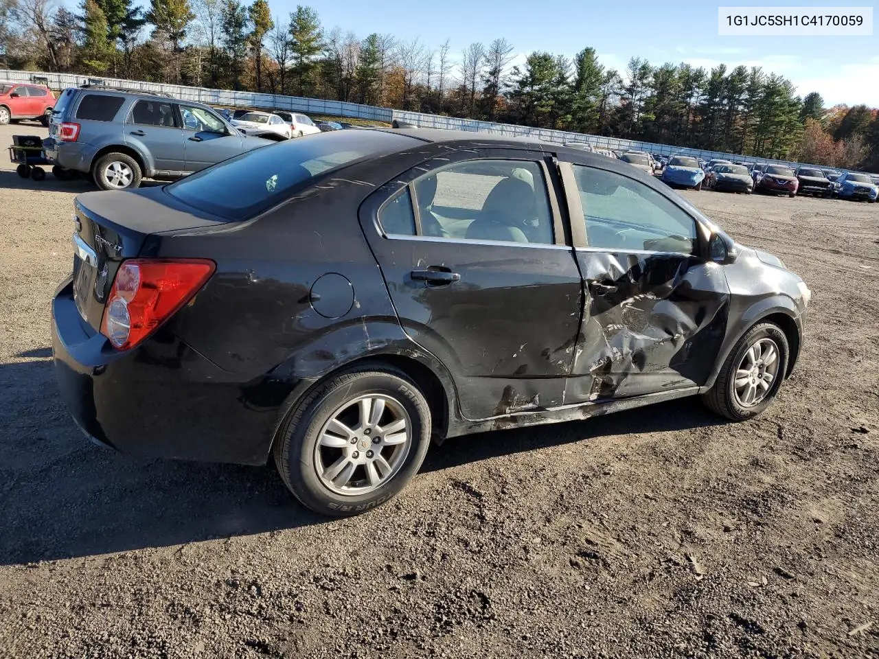 1G1JC5SH1C4170059 2012 Chevrolet Sonic Lt
