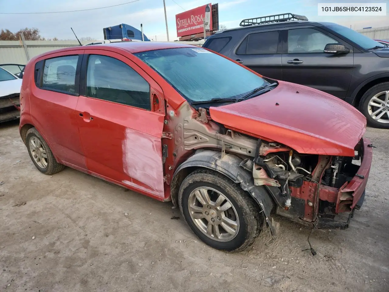 1G1JB6SH8C4123524 2012 Chevrolet Sonic Ls