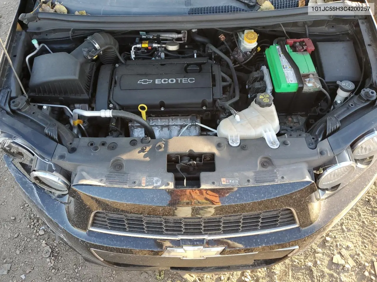 1G1JC5SH3C4200257 2012 Chevrolet Sonic Lt