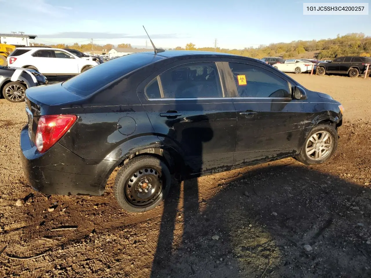 1G1JC5SH3C4200257 2012 Chevrolet Sonic Lt
