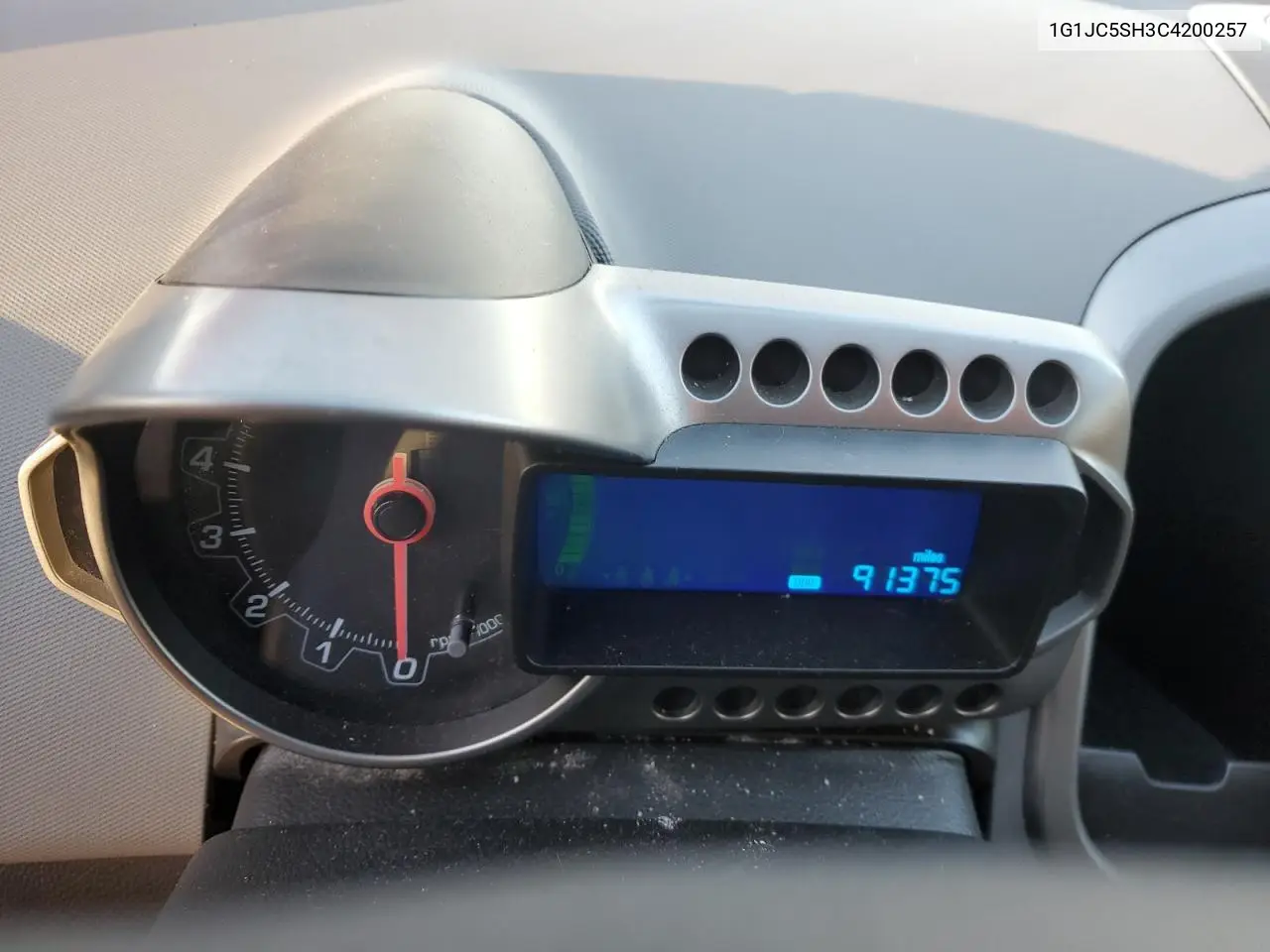 1G1JC5SH3C4200257 2012 Chevrolet Sonic Lt