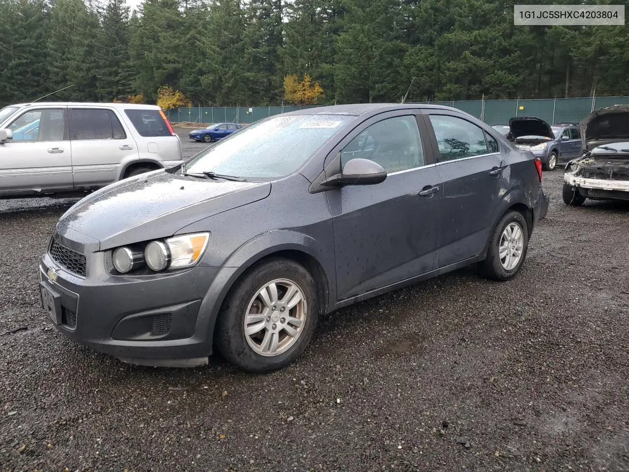 1G1JC5SHXC4203804 2012 Chevrolet Sonic Lt