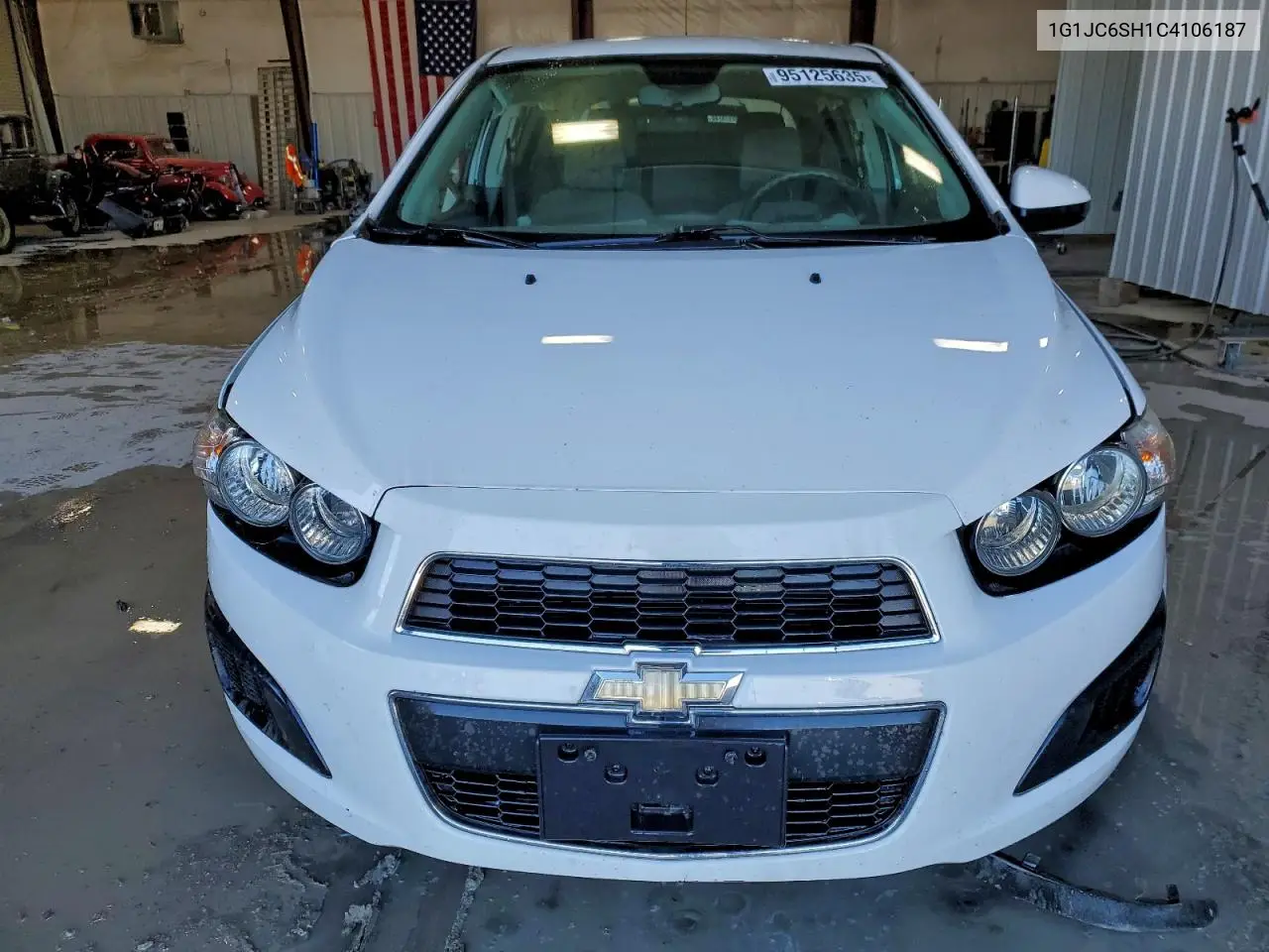 1G1JC6SH1C4106187 2012 Chevrolet Sonic Lt