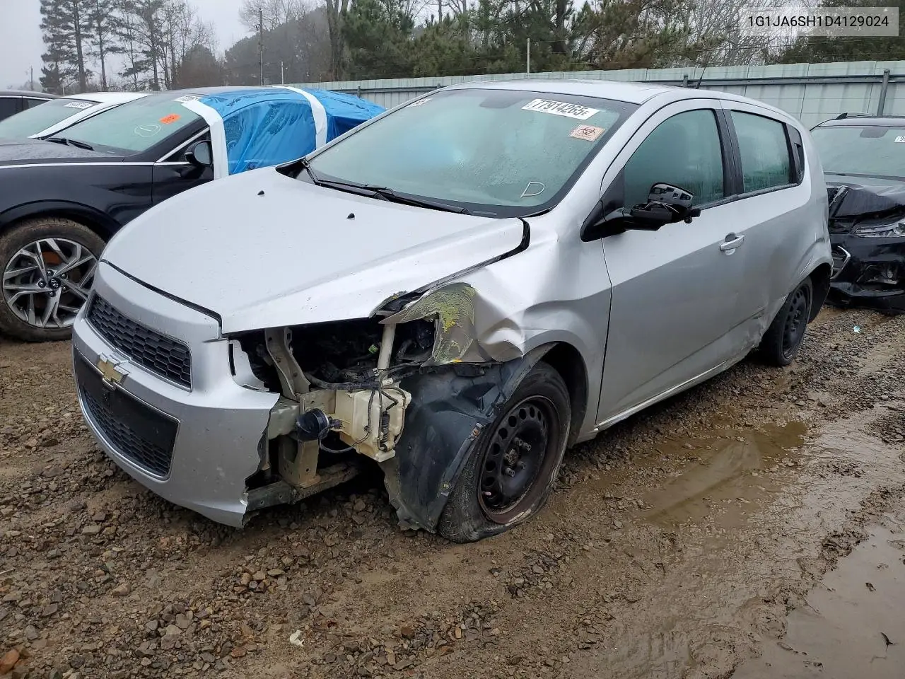 1G1JA6SH1D4129024 2013 Chevrolet Sonic Ls